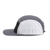 Designer Style High Quality Custom Woven Badge Snapback Hat, A Lightweight Nylon 5 Panel Laser Cap