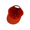 Sunset Red Color Unstructured 6 Panel Sport Hat Low Profile Baseball Cap for Man And Women Golf Hat