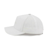 5-Panel 100% Nylon Curved Brim Water-Resistant Performance Snap Back Hat with Velcro Buckle