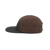 The Classic Color Combination of Brown And Khaki 5 Panel Snapback Cap Unisex Nylon Sport Hat