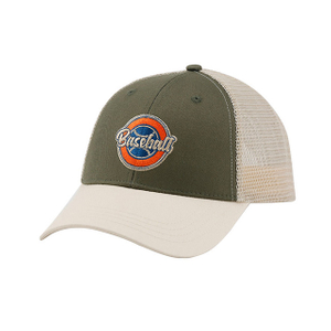 Custom Embroidered Two-tone Trucker Cap Unisex High Quality Embroidery Logo Trucker Hat