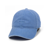 Vintage 6 Panel Unisex Baseball Cap Blue Color Washed Cotton Baseball Cap Classic Low Profile Unstructured Dad Hat