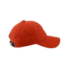 Sunset Red Color Unstructured 6 Panel Sport Hat Low Profile Baseball Cap for Man And Women Golf Hat