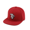 New Fashion New Embroidery Logo 95% Cotton 5% Spandex Snapback Hat Red Color Snapback Hat