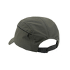 Unstructured 5 Panel Flat Brim Hat Quick Dry Short Brim Hat Nylon Baseball Cap Breathable Trucker Soft Top Cap