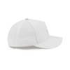 5-Panel 100% Nylon Curved Brim Water-Resistant Performance Snap Back Hat with Velcro Buckle