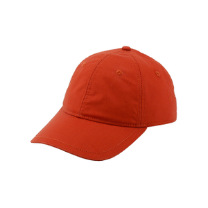 Sunset Red Color Unstructured 6 Panel Sport Hat Low Profile Baseball Cap for Man And Women Golf Hat