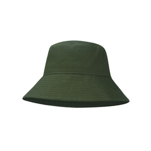 100% Cotton Summer Travel Outdoor Bucket Fisher Hat Cap, Recycle Cotton Sun-proof Bucket Hat