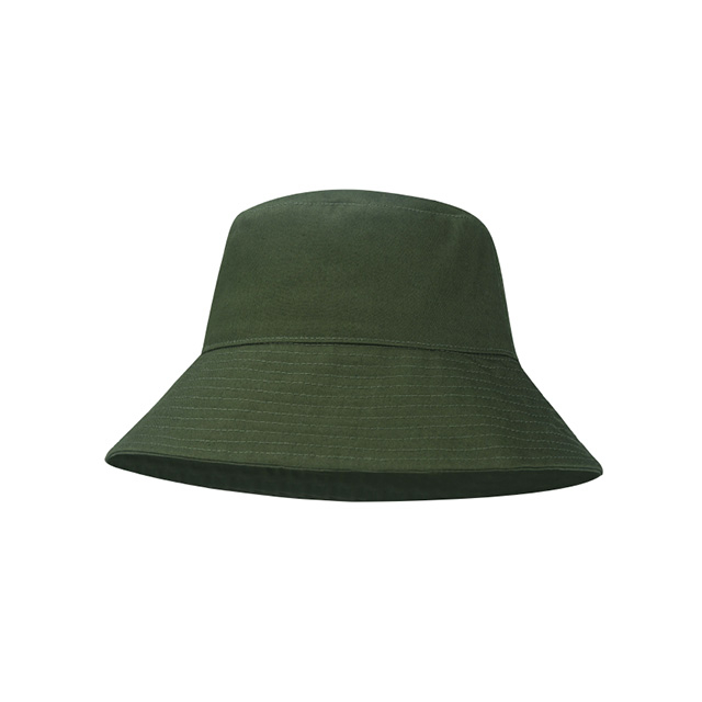 100% Cotton Summer Travel Outdoor Bucket Fisher Hat Cap, Recycle Cotton Sun-proof Bucket Hat