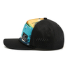 Custom Woven Label Sport Mesh Cap High Quality Sublimation Print 5 Panel Custom Cap & Hat for Man