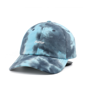 Custom Tie-dye 100% Cotton Fashion Baseball Cap Classic Low Profile Unstructured Dad Hat