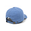 Vintage 6 Panel Unisex Baseball Cap Blue Color Washed Cotton Baseball Cap Classic Low Profile Unstructured Dad Hat