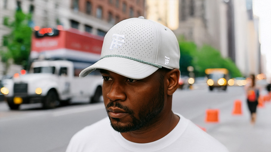 Golf Rope Hat - The Perfect Combination of 3D Embroidery And Laser Cutting