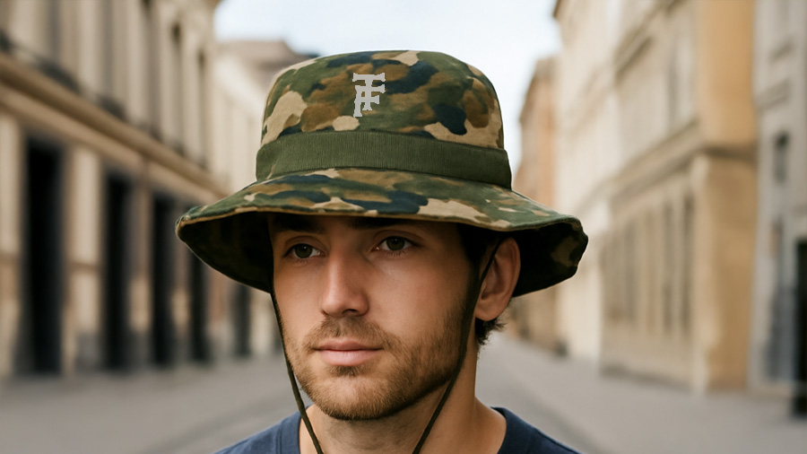 Camouflage Bucket Hat Leads Summer Casual Trend