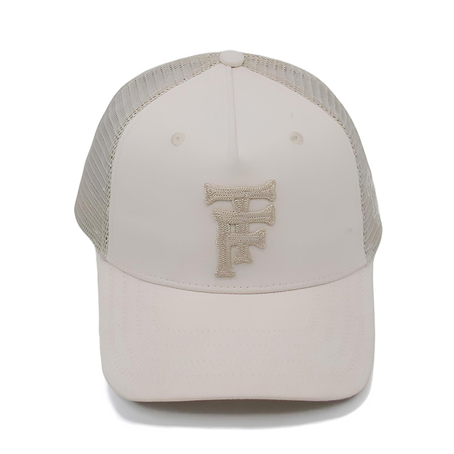 Custom Embroidery Patch Logo Fast Dry LightWeight Cotton Mesh Trucker Hat 